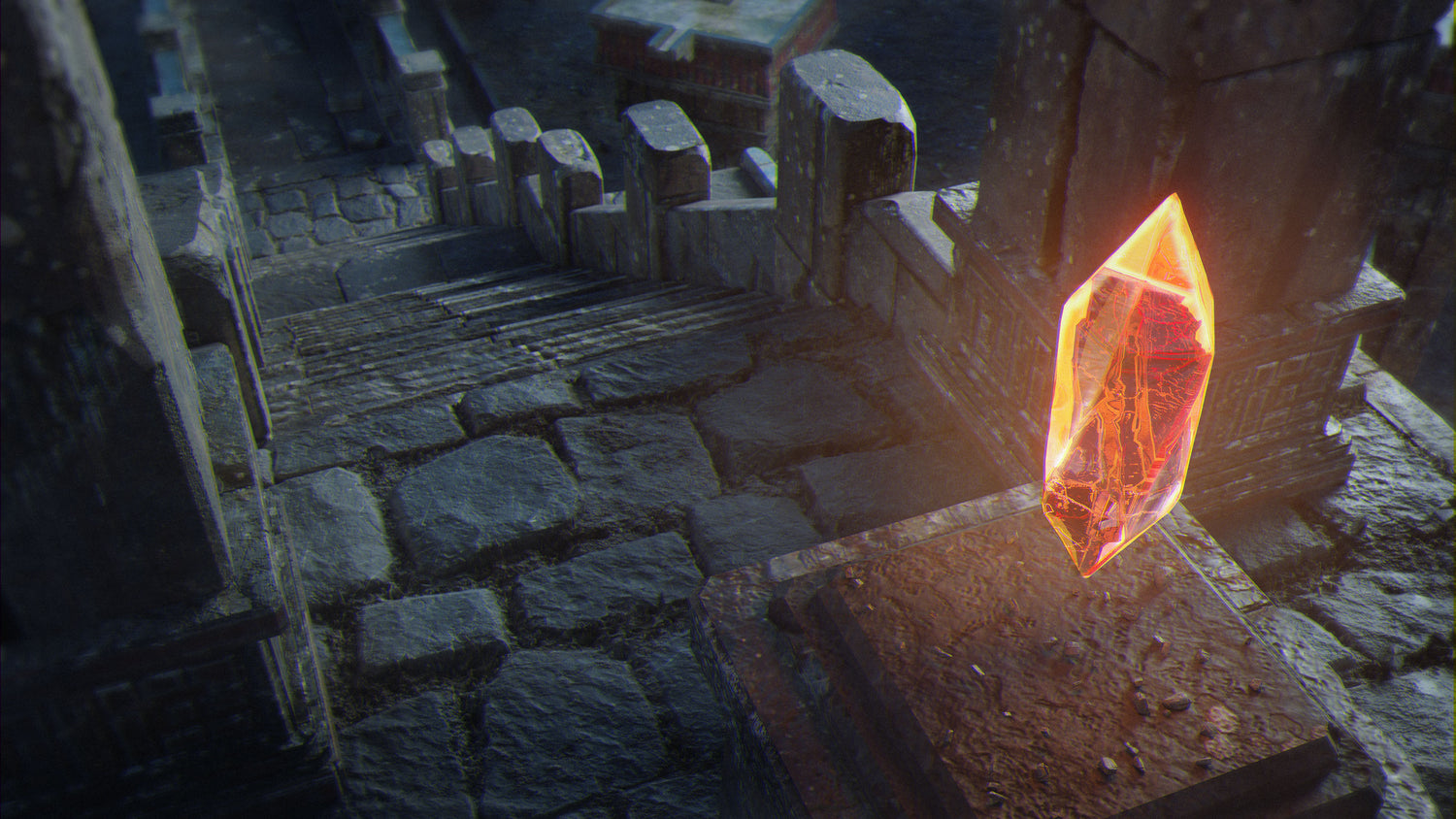 Blender失落古迹帝国寺庙古墓探险神秘遗迹场景元素3D模型 KitBash3D – Secrets of the Luminara 样机素材 sucaiwan.com