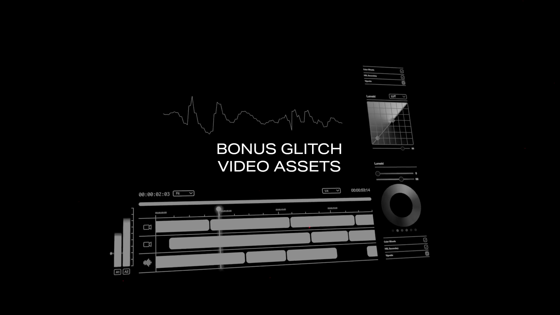 音效：72个高质量转场过渡故障纹理呼啸上升打击乐WAV音效 Happy Editing - Transition SFX 影视音频 sucaiwan.com