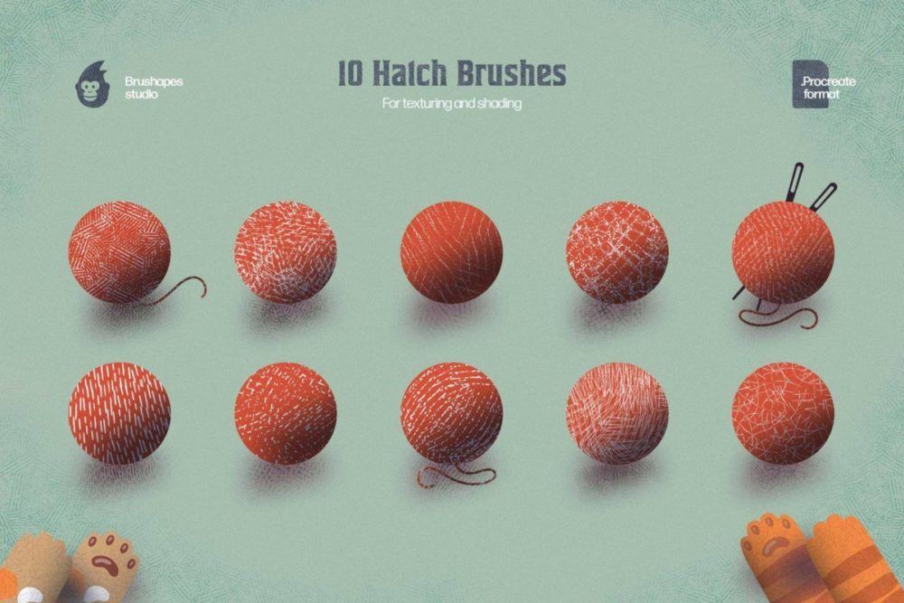 创意复古中国风漫画插件绘画艺术线条阴影procreate笔刷设计素材 Hatch Master Brushes for Procreate 笔刷资源 第6张-素材湾丨精选海外优质设计素材资源 创意复古中国风漫画插件绘画艺术线条阴影procreate笔刷设计素材 Hatch Master Brushes for Procreate 笔刷资源 sucaiwan.com
