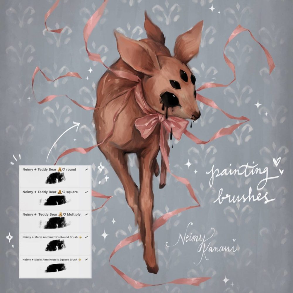 美国插画师Neimy Kanani出品软铅笔线条素描涂抹水墨水彩Procreate笔刷画笔素材 Neimy Kanani Procreate Brush Set II 笔刷资源 第5张-素材湾丨精选海外优质设计素材资源 美国插画师Neimy Kanani出品软铅笔线条素描涂抹水墨水彩Procreate笔刷画笔素材 Neimy Kanani Procreate Brush Set II 笔刷资源 sucaiwan.com