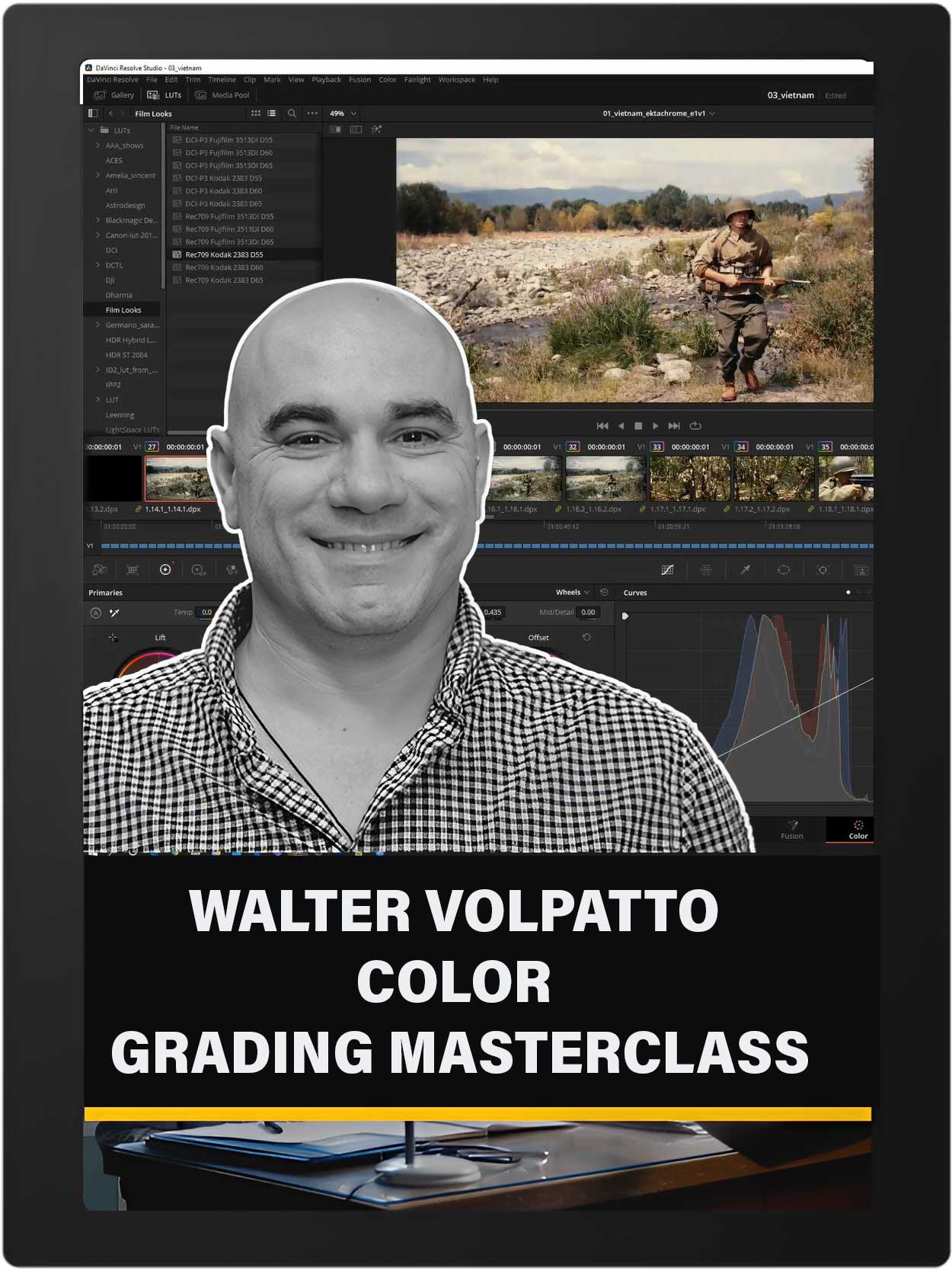 大师课程:奥斯卡高级调色师Walter Volpatto色彩工作流程方法现场培训录播大师班 Walter Volpatto Color Grading Masterclass , 第1张-素材湾丨精选海外优质设计素材资源 大师课程:奥斯卡高级调色师Walter Volpatto色彩工作流程方法现场培训录播大师班 Walter Volpatto Color Grading Masterclass , sucaiwan.com