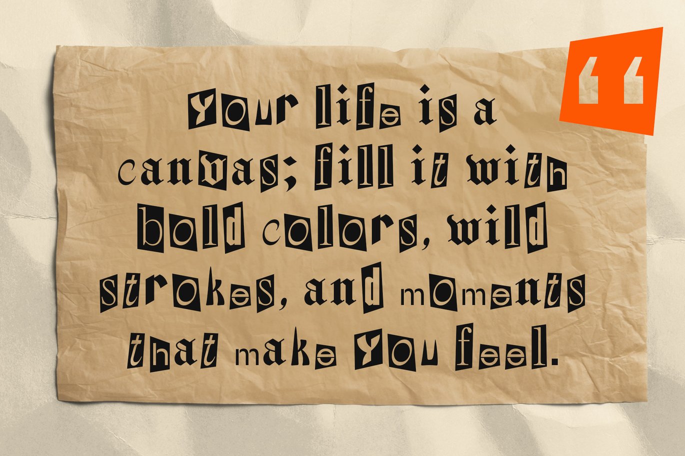 时尚拼贴艺术品牌音乐海报设计装饰英文字体安装包 Benji – Collage Font 设计素材 第2张-素材湾丨精选海外优质设计素材资源 时尚拼贴艺术品牌音乐海报设计装饰英文字体安装包 Benji – Collage Font 设计素材 sucaiwan.com