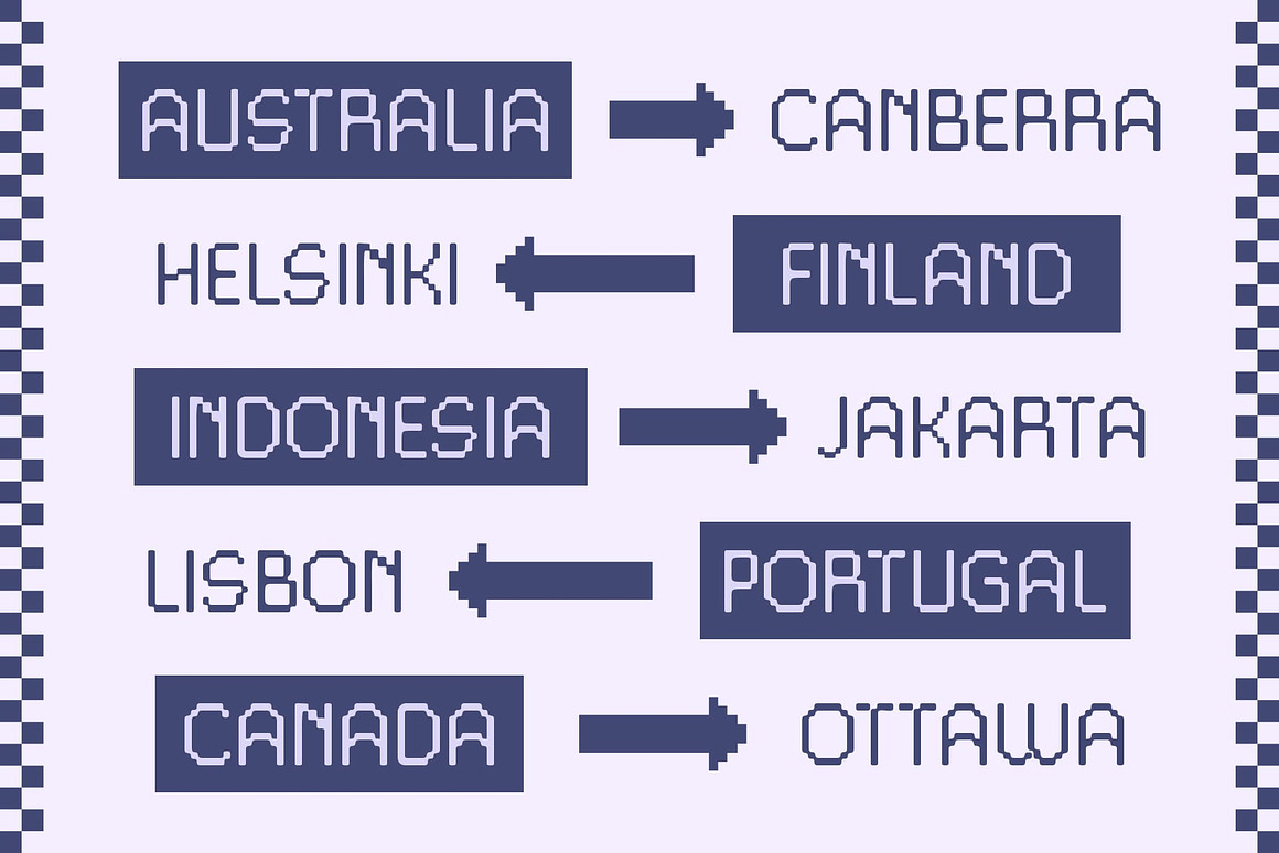 复古俏皮像素风品牌推广游戏设计装饰英文字体安装包 Degita Drawn 设计素材 第4张-素材湾丨精选海外优质设计素材资源 复古俏皮像素风品牌推广游戏设计装饰英文字体安装包 Degita Drawn 设计素材 sucaiwan.com