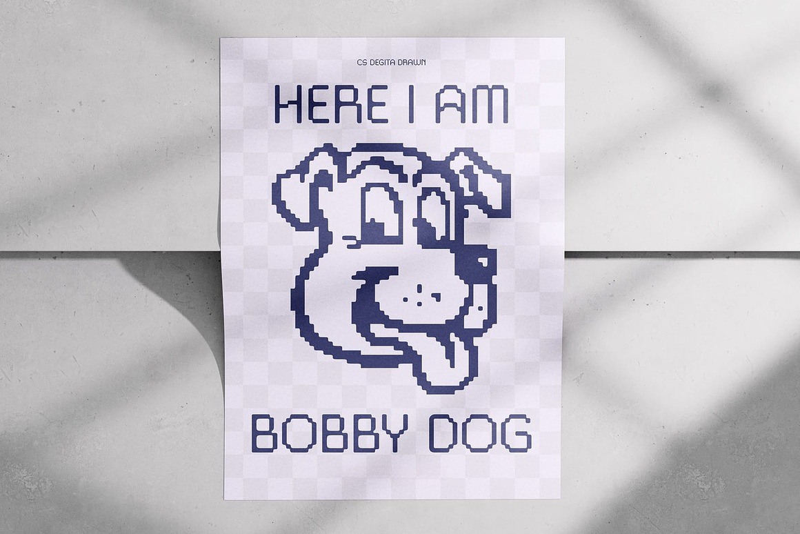 复古俏皮像素风品牌推广游戏设计装饰英文字体安装包 Degita Drawn 设计素材 第6张-素材湾丨精选海外优质设计素材资源 复古俏皮像素风品牌推广游戏设计装饰英文字体安装包 Degita Drawn 设计素材 sucaiwan.com