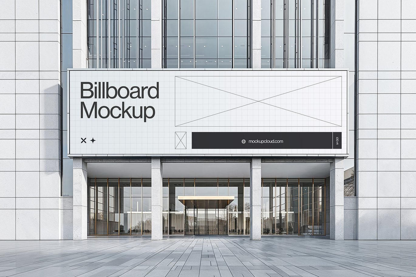 5款城市街头商场海报广告牌设计展示效果图PS贴图样机MOCKUP模板素材 Billboard Advertising Mockups Vol. 2 样机素材 sucaiwan.com