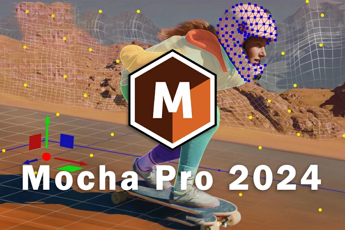 摄像机反求跟踪摩卡软件AE/PR/OFX/达芬奇/AVX插件Mocha Pro 2024 v11.5.1 CE Win 插件预设 sucaiwan.com