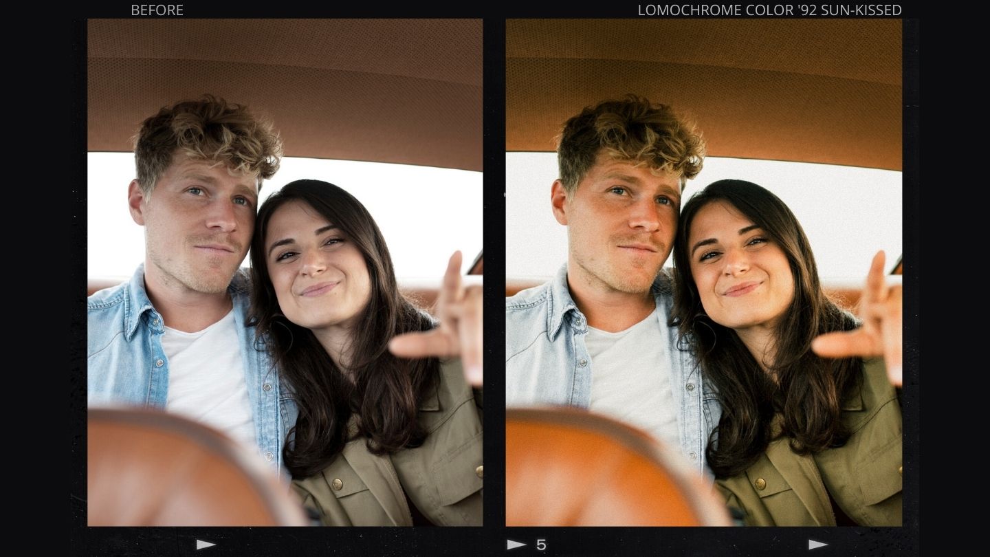 永恒怀旧复古温暖色调肖像摄影照片调色Lightroom&CaptureOne飞思预设 HelloPresets Lomochrome 92 Lightroom Presets/ CaptureOne Styles 插件预设 sucaiwan.com