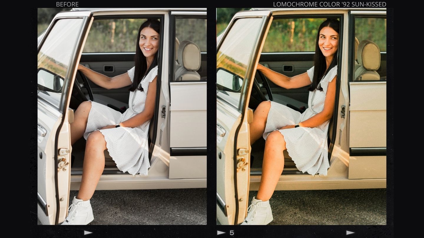 永恒怀旧复古温暖色调肖像摄影照片调色Lightroom&CaptureOne飞思预设 HelloPresets Lomochrome 92 Lightroom Presets/ CaptureOne Styles 插件预设 sucaiwan.com