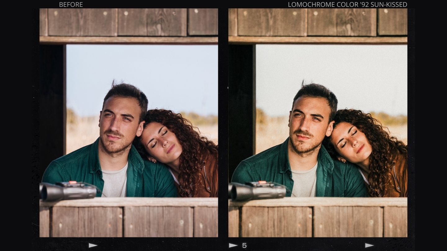 永恒怀旧复古温暖色调肖像摄影照片调色Lightroom&CaptureOne飞思预设 HelloPresets Lomochrome 92 Lightroom Presets/ CaptureOne Styles 插件预设 sucaiwan.com