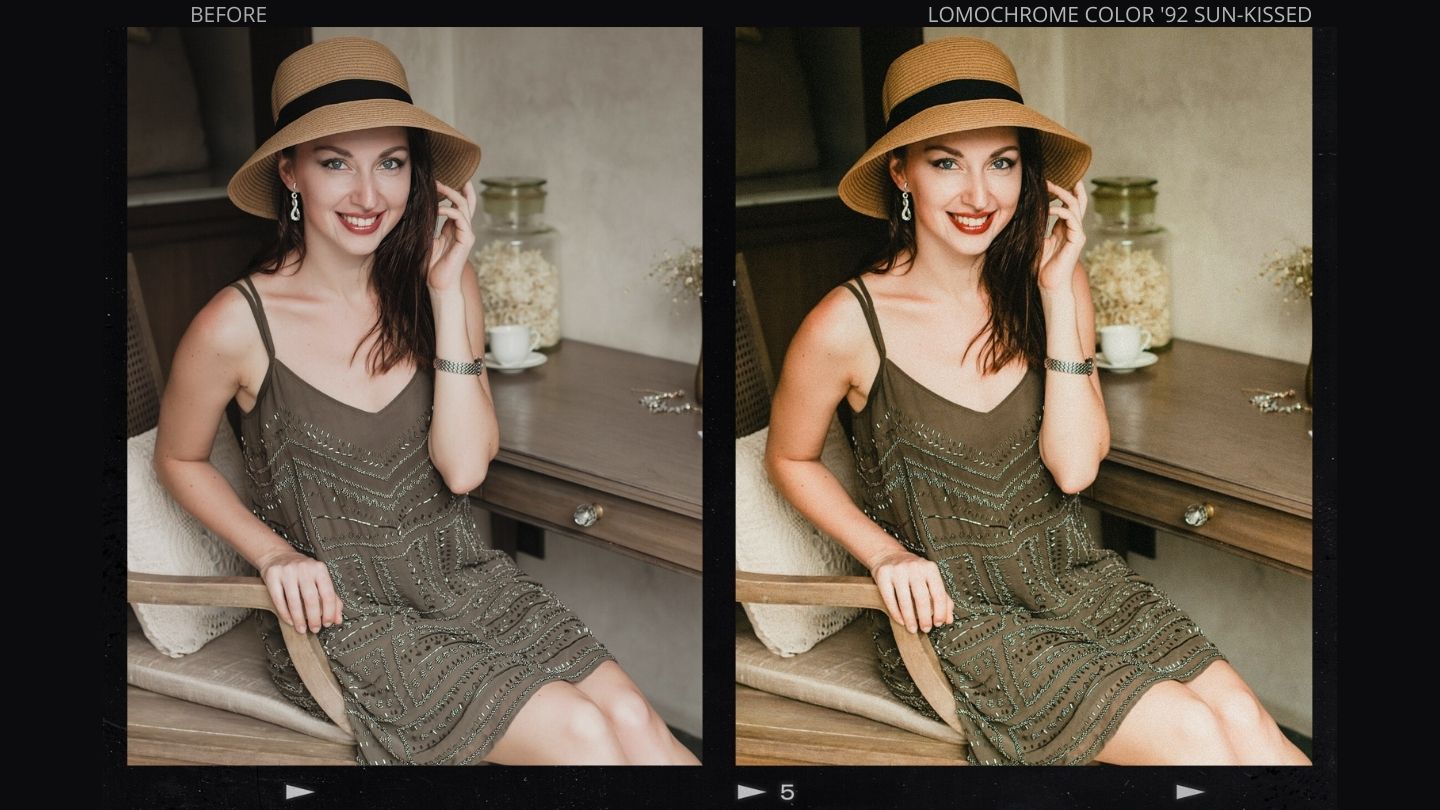 永恒怀旧复古温暖色调肖像摄影照片调色Lightroom&CaptureOne飞思预设 HelloPresets Lomochrome 92 Lightroom Presets/ CaptureOne Styles 插件预设 sucaiwan.com