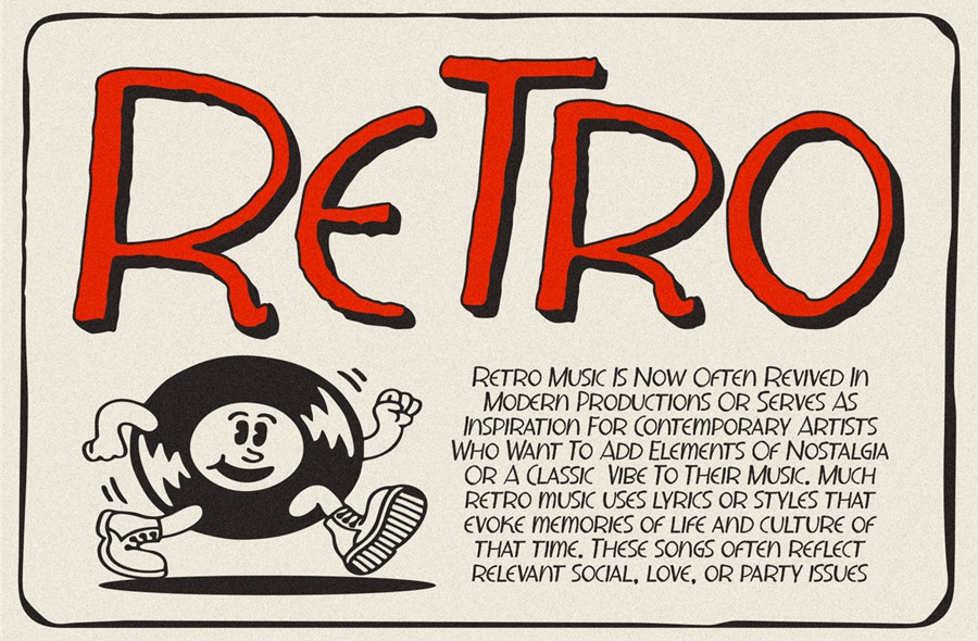 英文字体:复古时尚怀旧品牌杂志婚礼徽标设计手写字体安装包 Retern - Handwritten Retro Display , 第7张-素材湾丨精选海外优质设计素材资源 英文字体:复古时尚怀旧品牌杂志婚礼徽标设计手写字体安装包 Retern - Handwritten Retro Display , sucaiwan.com