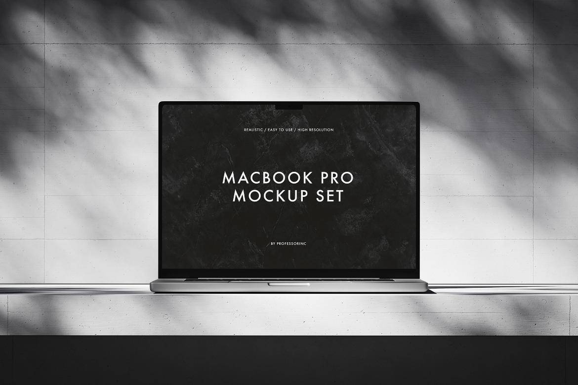 10款工业风高级网站UI界面设计苹果MacBook Pro笔记本电脑展示PS贴图样机 MacBook Pro Mockup Set 样机素材 第2张-素材湾丨精选海外优质设计素材资源 10款工业风高级网站UI界面设计苹果MacBook Pro笔记本电脑展示PS贴图样机 MacBook Pro Mockup Set 样机素材 sucaiwan.com