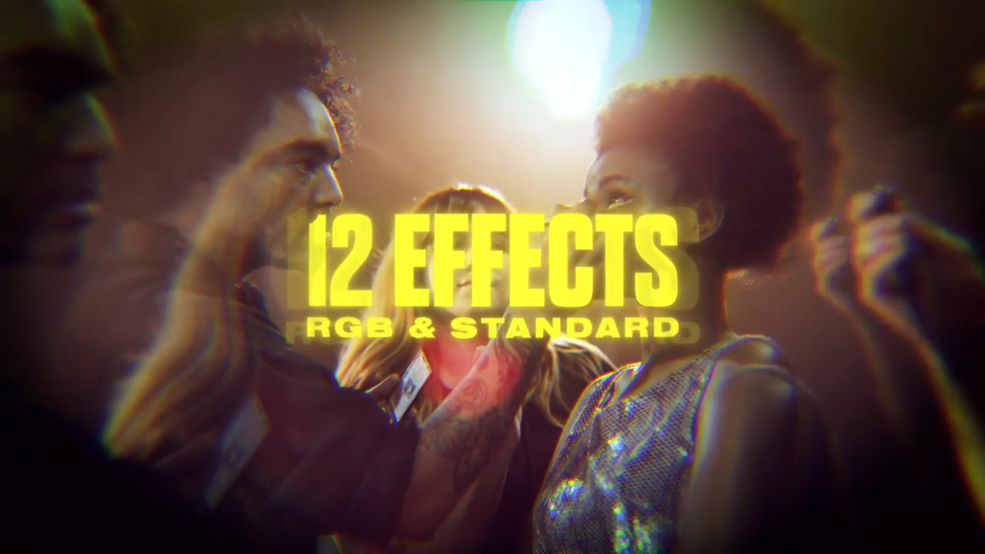 12种4K迷幻万花筒幻觉效果电影音乐视频PR预设 Out There Optics Presets 插件预设 sucaiwan.com