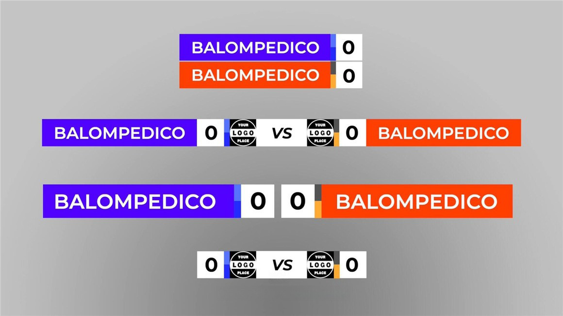 FCPX插件：足球橄榄球运动比赛信息、排名、阵容、控球、卡牌和点球面板动画 , sucaiwan.com