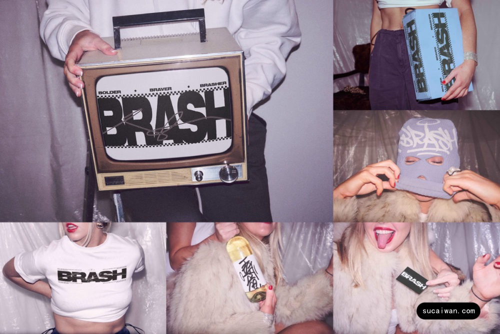 8款小众欧美风帽子棒球帽名片包装盒T恤电视机VI贴图PSD样机MOCKUP模板素材 Format Mockup – Branding Mockup Collection 03 样机素材 sucaiwan.com