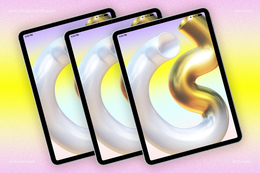 100款立体三维3D不规则金属几何未来科幻抽象图形PNG免扣设计素材 Angelainthefields – GOLD RUSH 图片素材 第8张-素材湾丨精选海外优质设计素材资源 100款立体三维3D不规则金属几何未来科幻抽象图形PNG免扣设计素材 Angelainthefields – GOLD RUSH 图片素材 sucaiwan.com