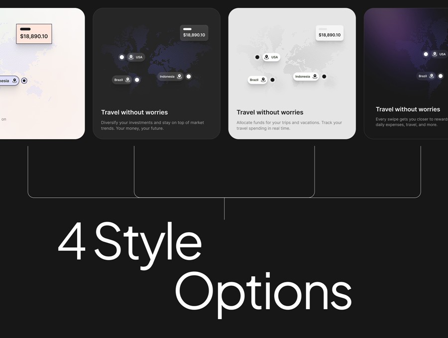 20款多功能APP网站用户界面设计UI卡片Figma格式素材 UI Card Illustration APP UI sucaiwan.com