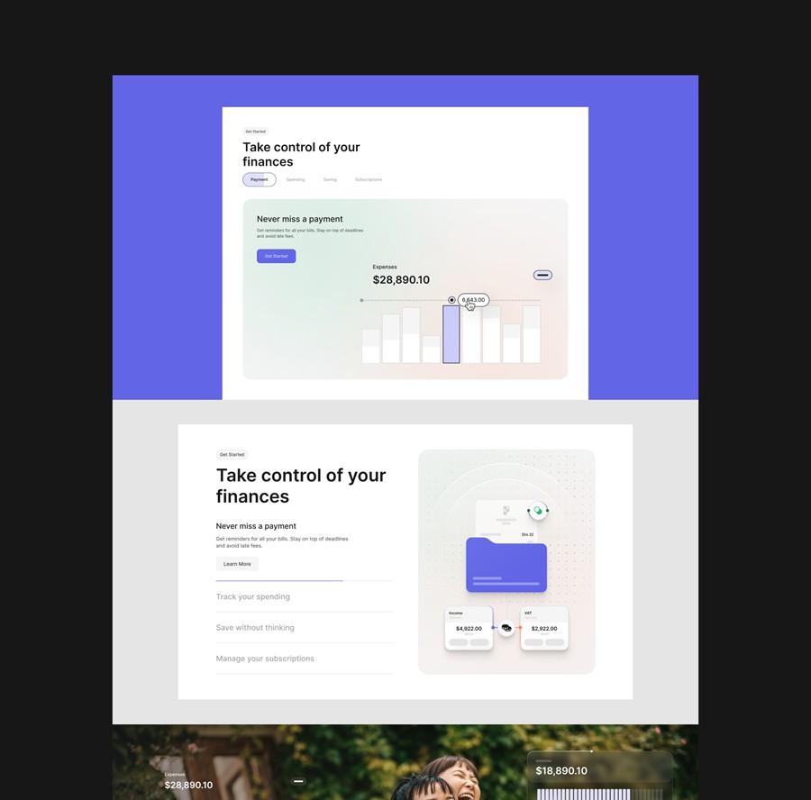 20款多功能APP网站用户界面设计UI卡片Figma格式素材 UI Card Illustration APP UI sucaiwan.com