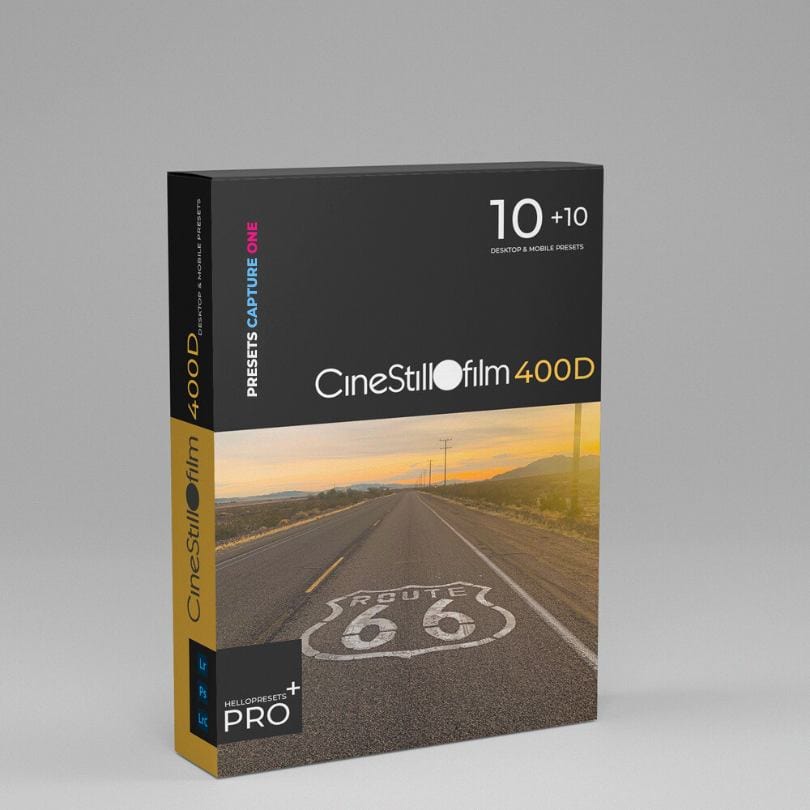 复古怀旧CineStill 400D胶片颗粒模拟旅拍肖像照片调色Lightroom/Capture One飞思预设 HelloPresets Legends in Cinestill 400D Lightroom Presets/ Capture One Styles 插件预设 sucaiwan.com