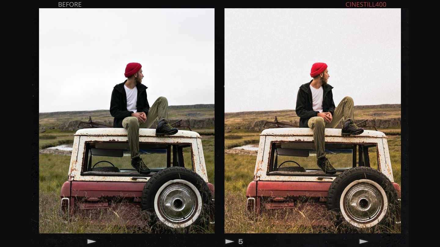 复古怀旧CineStill 400D胶片颗粒模拟旅拍肖像照片调色Lightroom/Capture One飞思预设 HelloPresets Legends in Cinestill 400D Lightroom Presets/ Capture One Styles 插件预设 sucaiwan.com