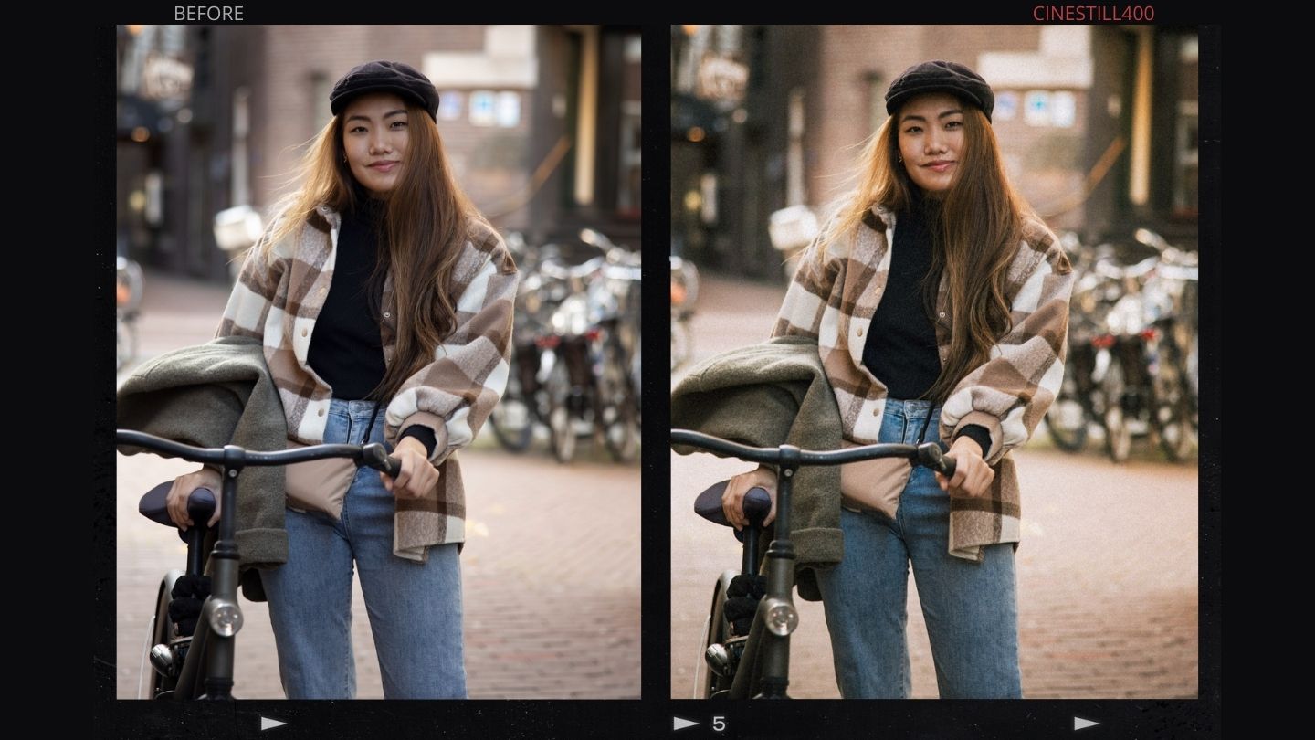 复古怀旧CineStill 400D胶片颗粒模拟旅拍肖像照片调色Lightroom/Capture One飞思预设 HelloPresets Legends in Cinestill 400D Lightroom Presets/ Capture One Styles 插件预设 sucaiwan.com