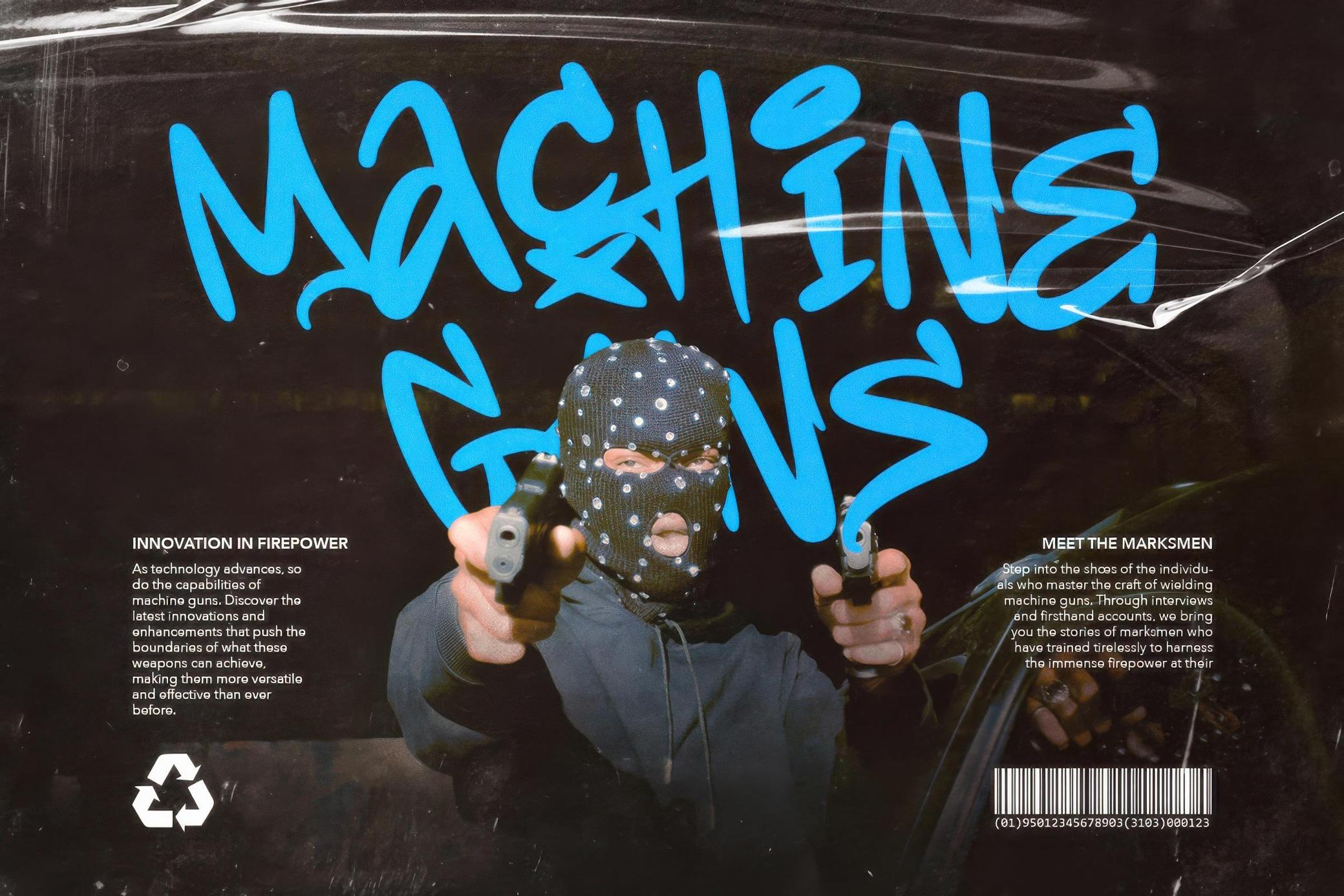 Black Discord — Graffiti Font 一种前卫大胆街头艺术涂鸦字体 设计素材 sucaiwan.com