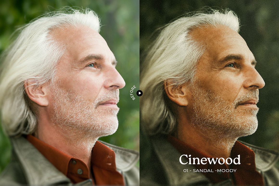 15组时尚温暖色调肖像电影摄影照片调色Lightroom预设 Cinewood – Lightroom Cinematic Presets 插件预设 第6张-素材湾丨精选海外优质设计素材资源 15组时尚温暖色调肖像电影摄影照片调色Lightroom预设 Cinewood – Lightroom Cinematic Presets 插件预设 sucaiwan.com
