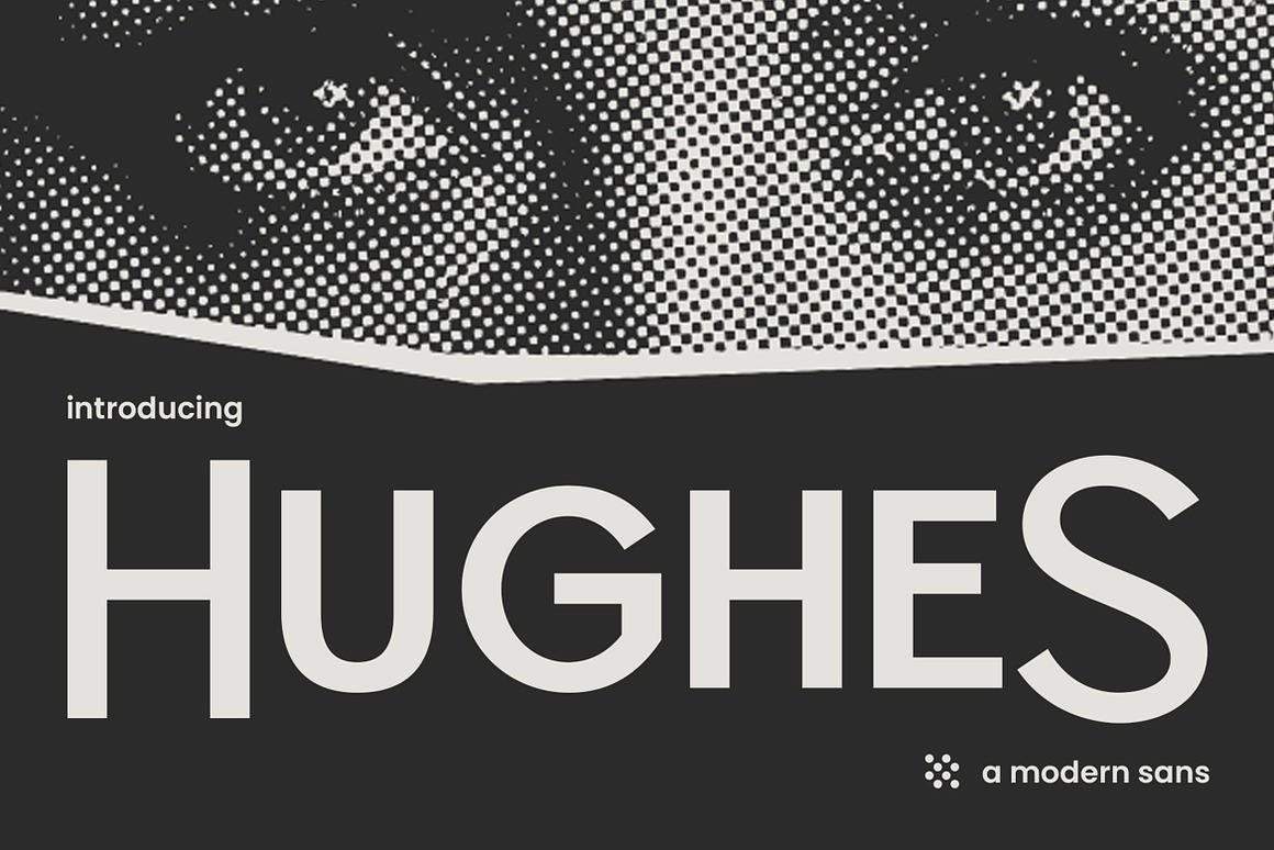 优雅复古品牌杂志徽标设计无衬线英文字体安装包 Hughes – elegant modern sans 设计素材 sucaiwan.com