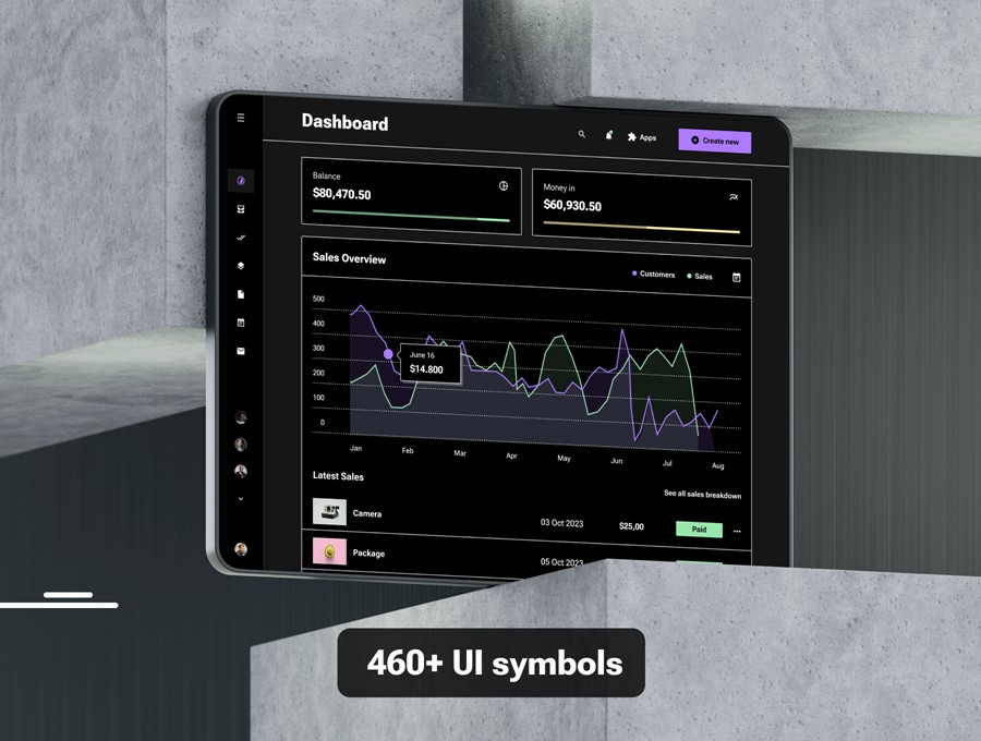 360+屏新野蛮主义SaaS电商服务仪表盘用户界面WEB UI设计模板Figma/Sketch格式素材 Bruddle – Neo brutalism UI kit for SaaS Dashboards APP UI 第4张-素材湾丨精选海外优质设计素材资源 360+屏新野蛮主义SaaS电商服务仪表盘用户界面WEB UI设计模板Figma/Sketch格式素材 Bruddle – Neo brutalism UI kit for SaaS Dashboards APP UI sucaiwan.com