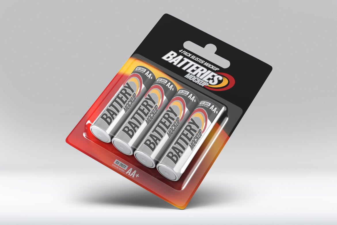 15款真实5号干电池包装盒包装罩设计展示效果图PS贴图样机模板 Battery Blister Pack Mock-Up 样机素材 第3张-素材湾丨精选海外优质设计素材资源 15款真实5号干电池包装盒包装罩设计展示效果图PS贴图样机模板 Battery Blister Pack Mock-Up 样机素材 sucaiwan.com