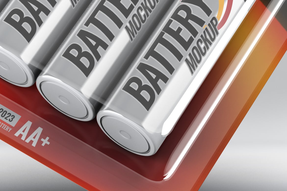 15款真实5号干电池包装盒包装罩设计展示效果图PS贴图样机模板 Battery Blister Pack Mock-Up 样机素材 第6张-素材湾丨精选海外优质设计素材资源 15款真实5号干电池包装盒包装罩设计展示效果图PS贴图样机模板 Battery Blister Pack Mock-Up 样机素材 sucaiwan.com