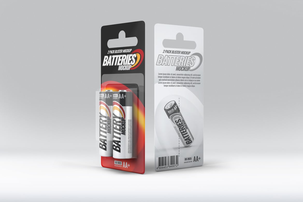 15款真实5号干电池包装盒包装罩设计展示效果图PS贴图样机模板 Battery Blister Pack Mock-Up 样机素材 第8张-素材湾丨精选海外优质设计素材资源 15款真实5号干电池包装盒包装罩设计展示效果图PS贴图样机模板 Battery Blister Pack Mock-Up 样机素材 sucaiwan.com