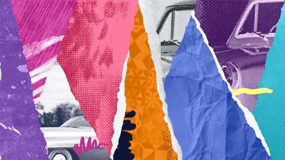 Pr模板 10组情绪化快闪拼贴定格动画撕纸拼贴转场视觉特效 Upbeat Collage Transitions 影视音频 sucaiwan.com