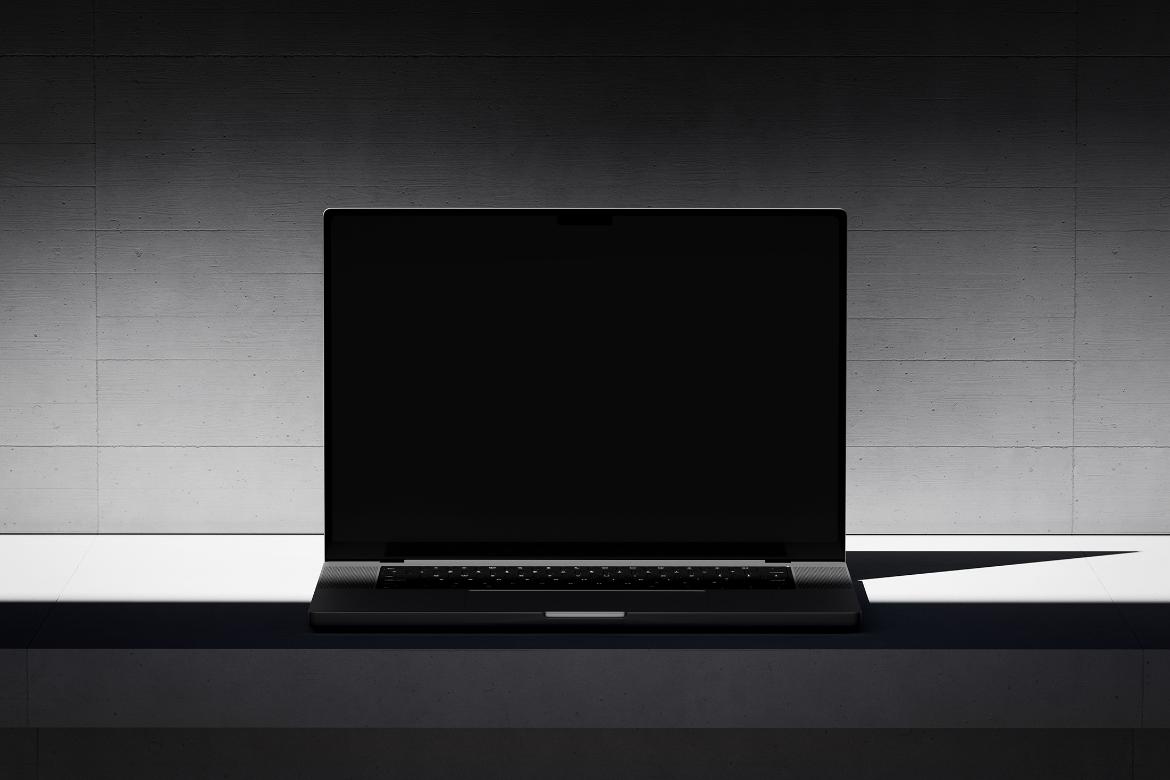 10款工业风混凝土背景苹果MacBook Pro笔记本电脑UI设计展示效果图PS贴图样机 MacBook Pro Mockup Set vol 2 样机素材 第3张-素材湾丨精选海外优质设计素材资源 10款工业风混凝土背景苹果MacBook Pro笔记本电脑UI设计展示效果图PS贴图样机 MacBook Pro Mockup Set vol 2 样机素材 sucaiwan.com