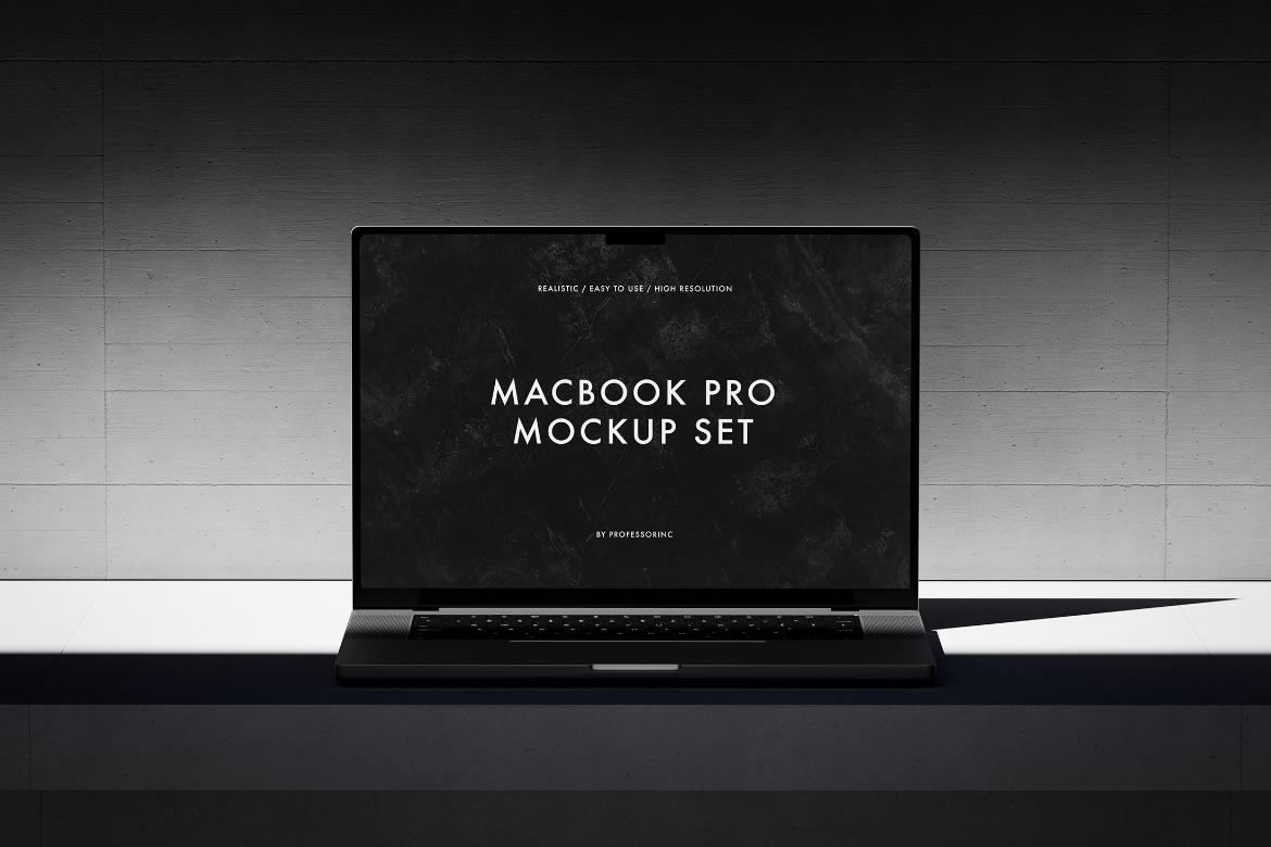 10款工业风混凝土背景苹果MacBook Pro笔记本电脑UI设计展示效果图PS贴图样机 MacBook Pro Mockup Set vol 2 样机素材 第2张-素材湾丨精选海外优质设计素材资源 10款工业风混凝土背景苹果MacBook Pro笔记本电脑UI设计展示效果图PS贴图样机 MacBook Pro Mockup Set vol 2 样机素材 sucaiwan.com