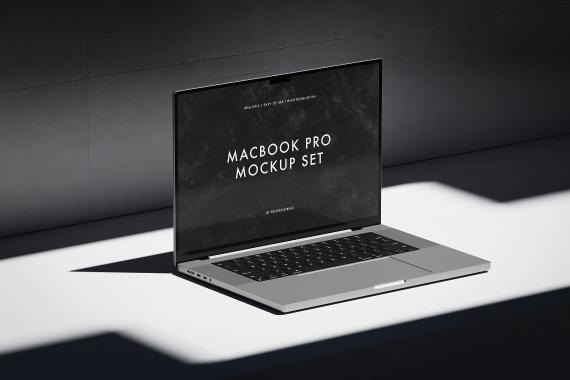 10款工业风混凝土背景苹果MacBook Pro笔记本电脑UI设计展示效果图PS贴图样机 MacBook Pro Mockup Set vol 2 样机素材 第11张-素材湾丨精选海外优质设计素材资源 10款工业风混凝土背景苹果MacBook Pro笔记本电脑UI设计展示效果图PS贴图样机 MacBook Pro Mockup Set vol 2 样机素材 sucaiwan.com
