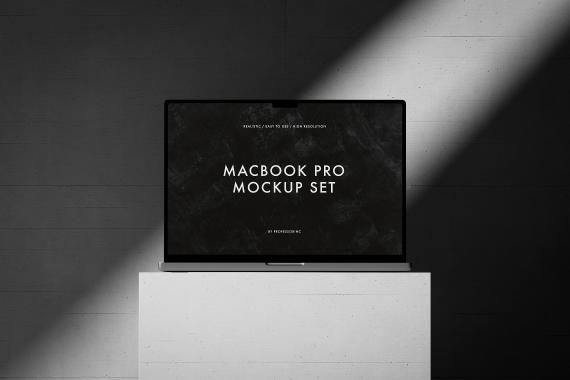 10款工业风混凝土背景苹果MacBook Pro笔记本电脑UI设计展示效果图PS贴图样机 MacBook Pro Mockup Set vol 2 样机素材 第10张-素材湾丨精选海外优质设计素材资源 10款工业风混凝土背景苹果MacBook Pro笔记本电脑UI设计展示效果图PS贴图样机 MacBook Pro Mockup Set vol 2 样机素材 sucaiwan.com