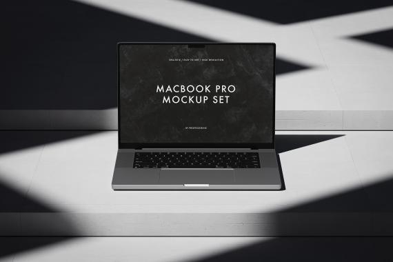10款工业风混凝土背景苹果MacBook Pro笔记本电脑UI设计展示效果图PS贴图样机 MacBook Pro Mockup Set vol 2 样机素材 第9张-素材湾丨精选海外优质设计素材资源 10款工业风混凝土背景苹果MacBook Pro笔记本电脑UI设计展示效果图PS贴图样机 MacBook Pro Mockup Set vol 2 样机素材 sucaiwan.com