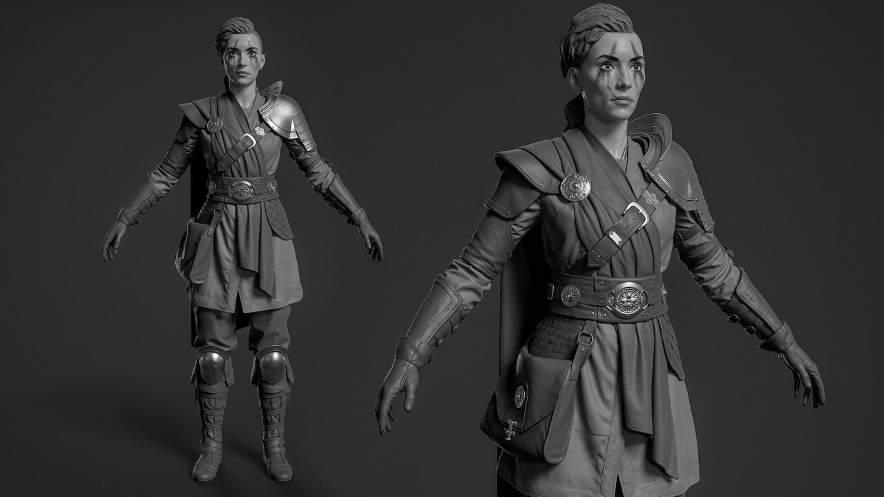 Maya+MD+ZB电影资产角色衣服建模制作视频教程 中英文字幕 Character Asset Creation for Cinematics Vol. 1 设计教程 第1张-素材湾丨精选海外优质设计素材资源 Maya+MD+ZB电影资产角色衣服建模制作视频教程 中英文字幕 Character Asset Creation for Cinematics Vol. 1 设计教程 sucaiwan.com
