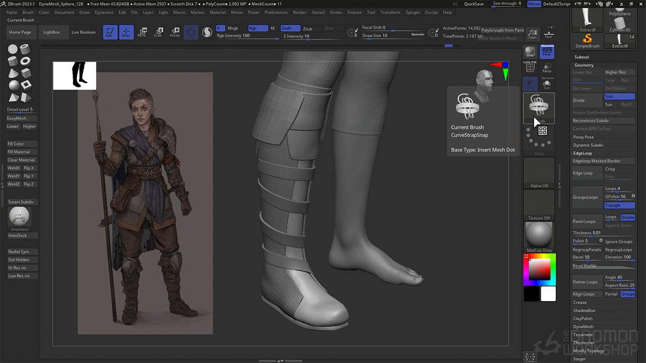 Maya+MD+ZB电影资产角色衣服建模制作视频教程 中英文字幕 Character Asset Creation for Cinematics Vol. 1 设计教程 第2张-素材湾丨精选海外优质设计素材资源 Maya+MD+ZB电影资产角色衣服建模制作视频教程 中英文字幕 Character Asset Creation for Cinematics Vol. 1 设计教程 sucaiwan.com