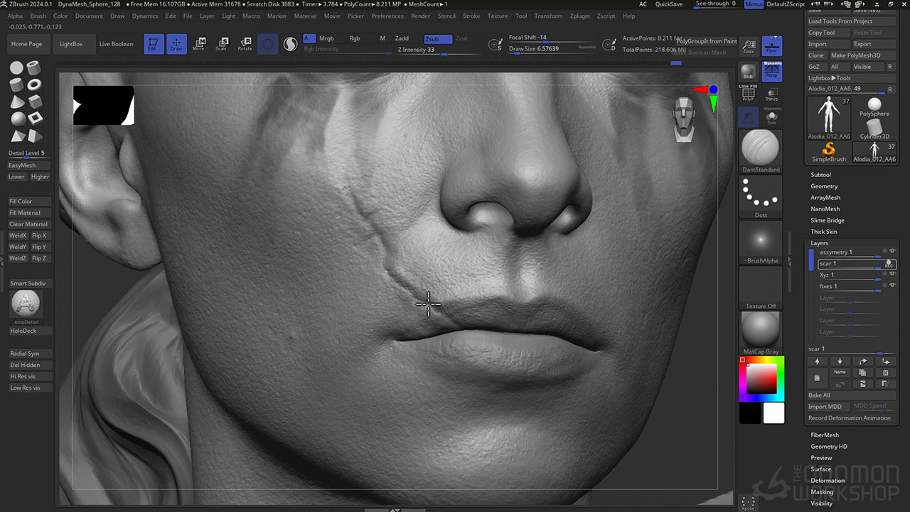 Maya+MD+ZB电影资产角色衣服建模制作视频教程 中英文字幕 Character Asset Creation for Cinematics Vol. 1 设计教程 第9张-素材湾丨精选海外优质设计素材资源 Maya+MD+ZB电影资产角色衣服建模制作视频教程 中英文字幕 Character Asset Creation for Cinematics Vol. 1 设计教程 sucaiwan.com