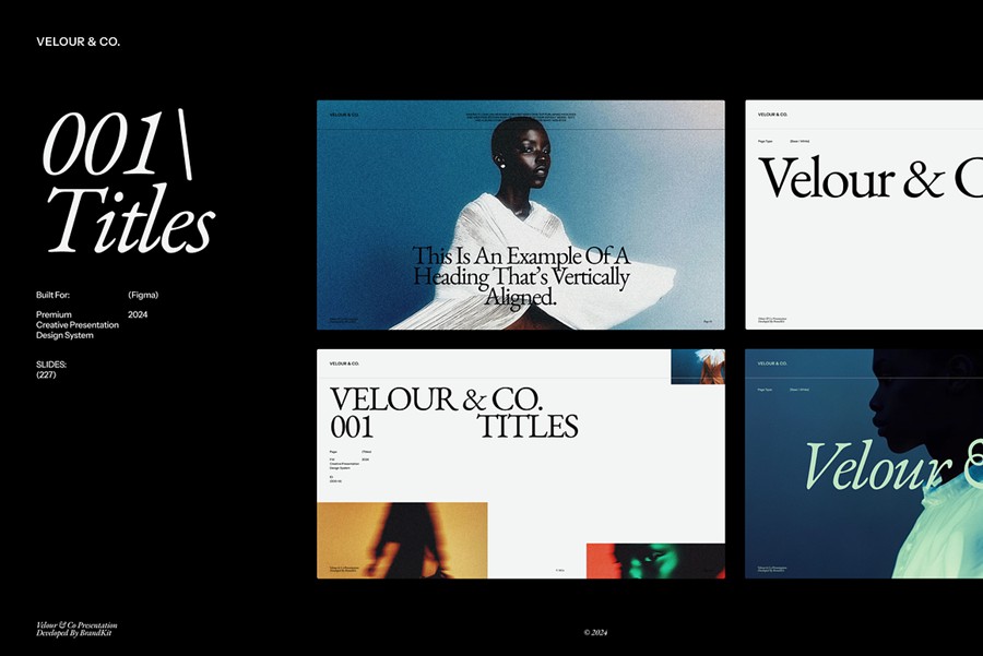 227页品牌宣传策划提案书图文排版演示文稿幻灯片Figma格式模板套件素材 Velour & Co Presentation Kit 幻灯图表 第2张-素材湾丨精选海外优质设计素材资源 227页品牌宣传策划提案书图文排版演示文稿幻灯片Figma格式模板套件素材 Velour & Co Presentation Kit 幻灯图表 sucaiwan.com