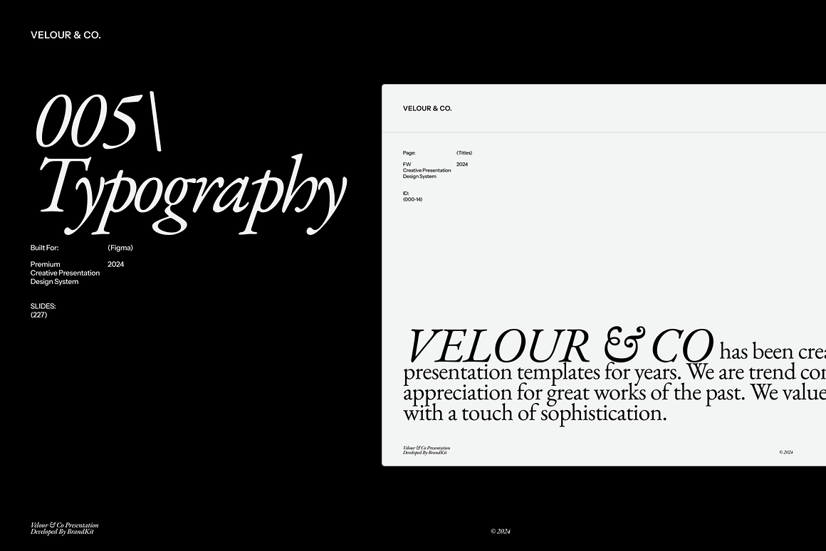 227页品牌宣传策划提案书图文排版演示文稿幻灯片Figma格式模板套件素材 Velour & Co Presentation Kit 幻灯图表 第6张-素材湾丨精选海外优质设计素材资源 227页品牌宣传策划提案书图文排版演示文稿幻灯片Figma格式模板套件素材 Velour & Co Presentation Kit 幻灯图表 sucaiwan.com