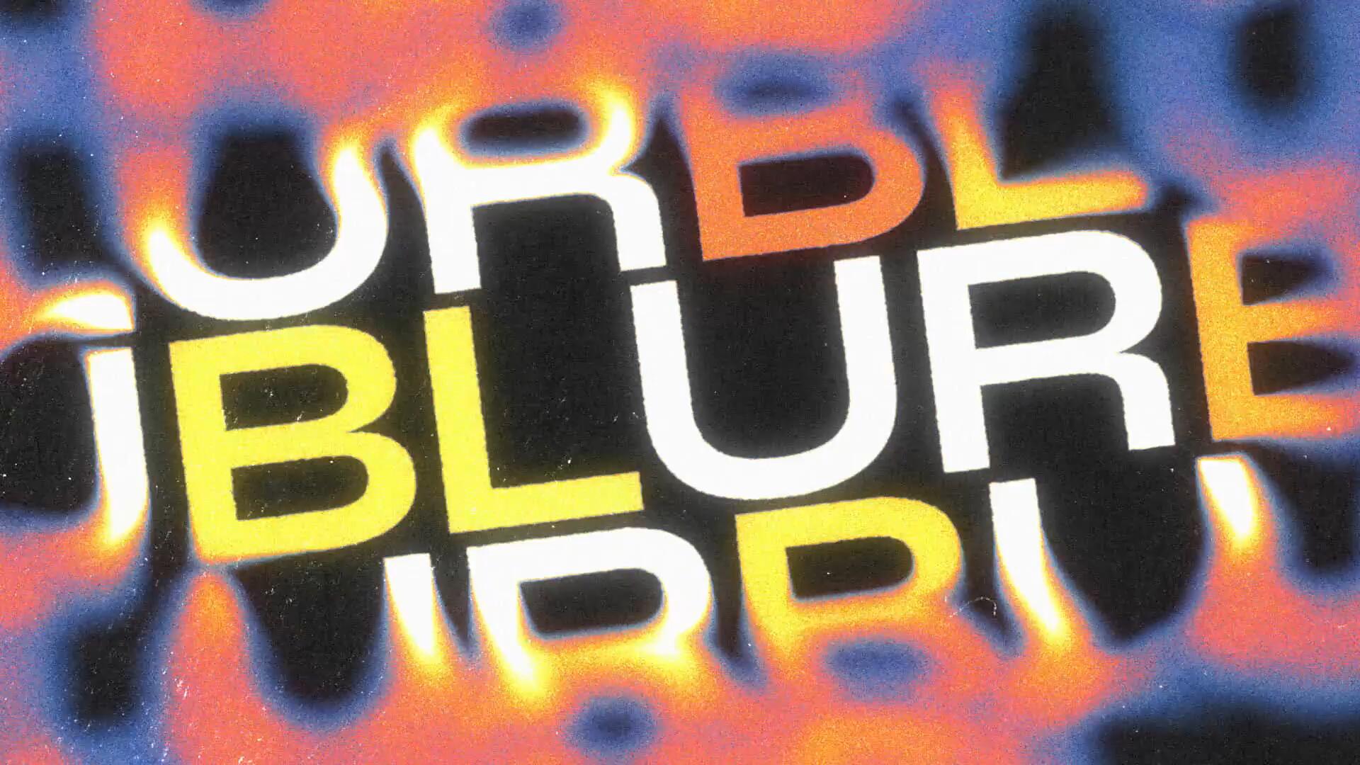 AE模板：复古酸性艺术热感应模糊渐变效果文字标题效果 , sucaiwan.com