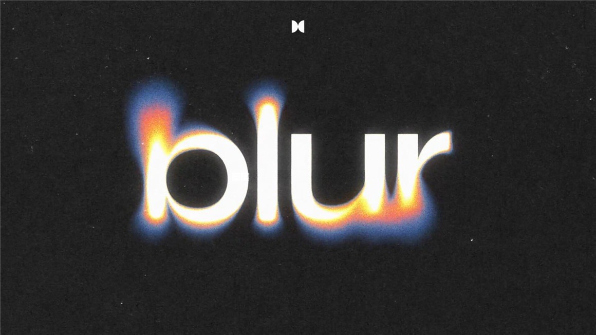 AE模板：复古酸性艺术热感应模糊渐变效果文字标题效果 , sucaiwan.com