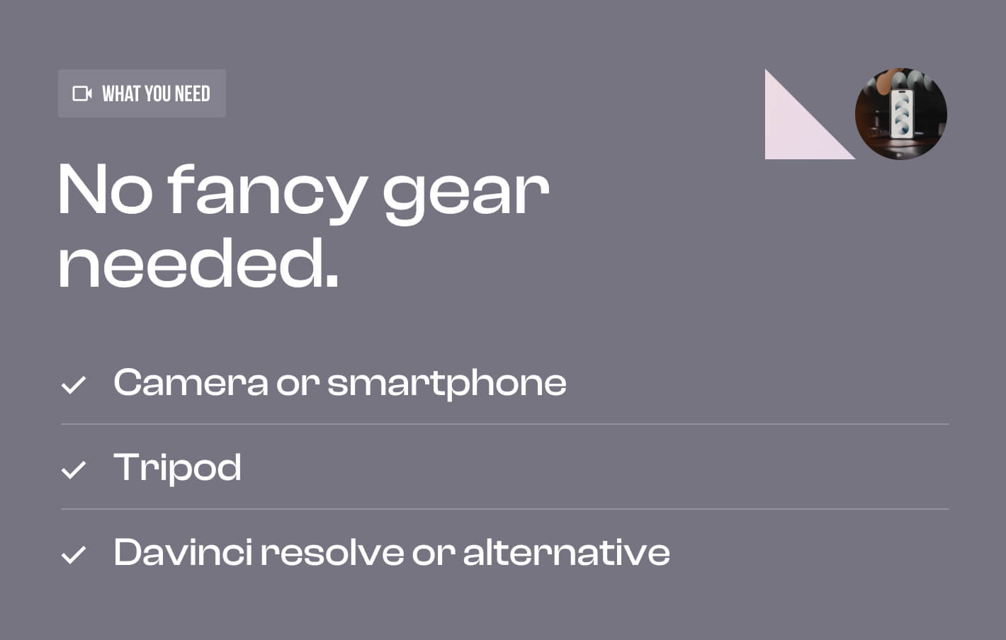 大师课程:科技频道魔法控制内容设计创作剪辑分步流程视频课程 Magical Edits That Make You Stand Out 设计教程 第3张-素材湾丨精选海外优质设计素材资源 大师课程:科技频道魔法控制内容设计创作剪辑分步流程视频课程 Magical Edits That Make You Stand Out 设计教程 sucaiwan.com