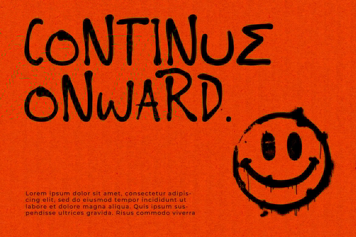 英文字体:复古马克笔真实笔迹墨迹涂改手写pop涂鸦艺术英文字体 GF Spezial , 第5张-素材湾丨精选海外优质设计素材资源 英文字体:复古马克笔真实笔迹墨迹涂改手写pop涂鸦艺术英文字体 GF Spezial , sucaiwan.com