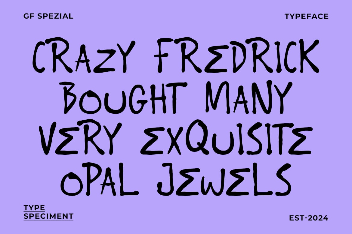 英文字体:复古马克笔真实笔迹墨迹涂改手写pop涂鸦艺术英文字体 GF Spezial , 第4张-素材湾丨精选海外优质设计素材资源 英文字体:复古马克笔真实笔迹墨迹涂改手写pop涂鸦艺术英文字体 GF Spezial , sucaiwan.com