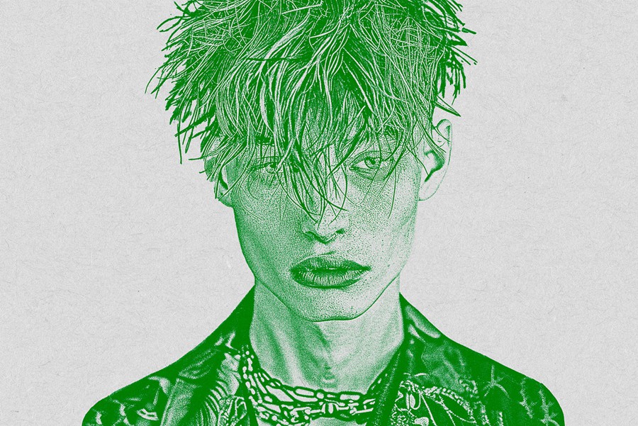 老式粒状彩色打印复印照片效果ps滤镜样机 Color Print Photo Effect 插件预设 sucaiwan.com