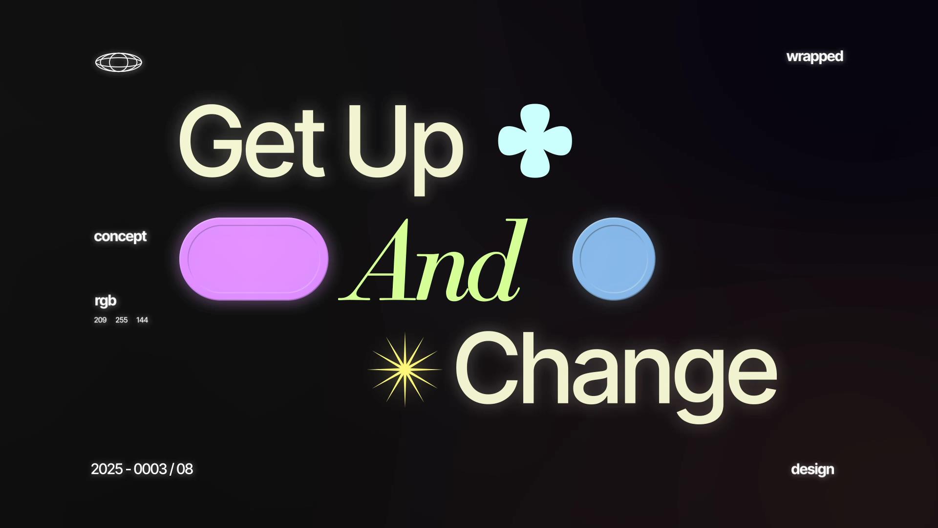 Fcpx插件 未来创意3D赛博朋克嘻哈风品牌宣传海报设计动画素材 3D Kinetic Punk Typography 插件预设 sucaiwan.com